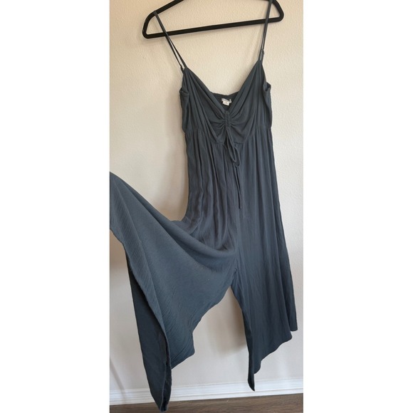 O'Neill Pants - O'Neill Women's Keiko Jumpsuit Blue Size XS Side Slits NWT Summer Beach